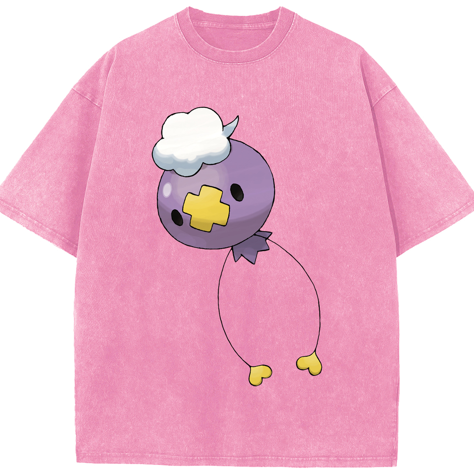 （画像用） ポケットモンスター Pokémon 綿100% ヴィンテージ風 半袖Tシャツ（フロントプリント）